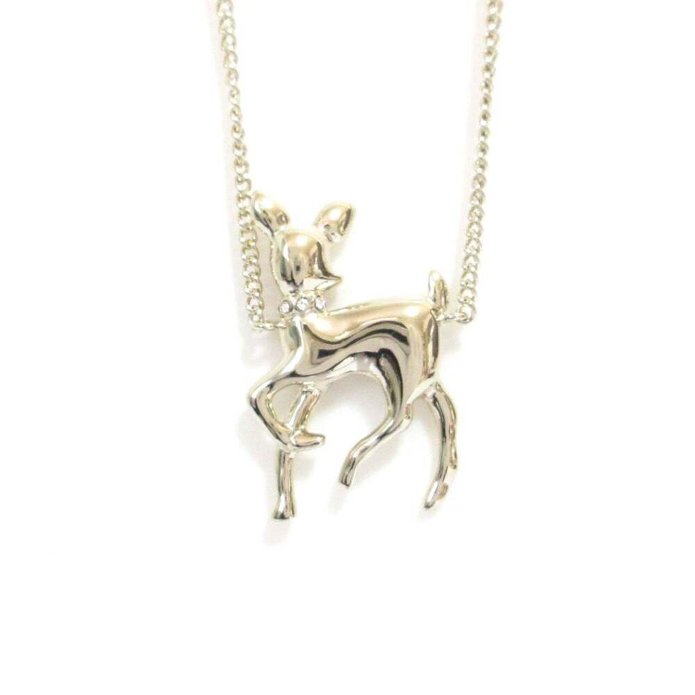 CHANEL Gold Pearl Logo Necklace - Picture 9 of 11